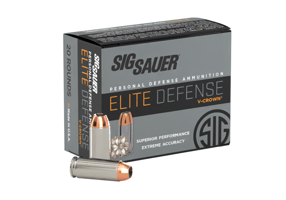 Buy Sig Sauer 10MM, 180GR, Elite V-Crown, JHP  Pistol Ammo Online